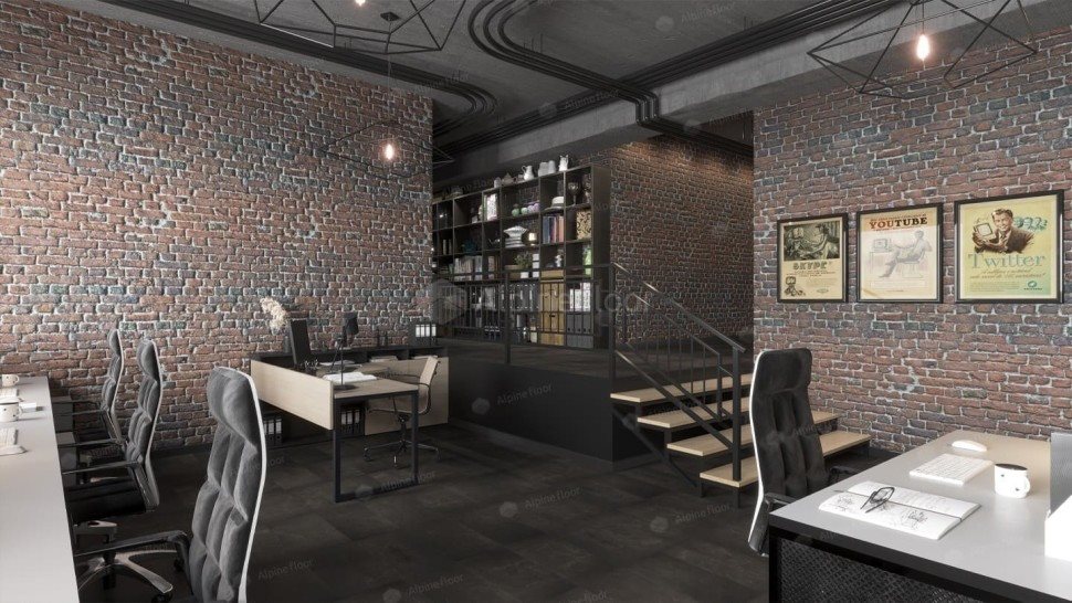 Виниловая плитка "Alpine Floor" Light Stone Ларнака (608*303*2,5 мм) — купить в Новом Уренгое