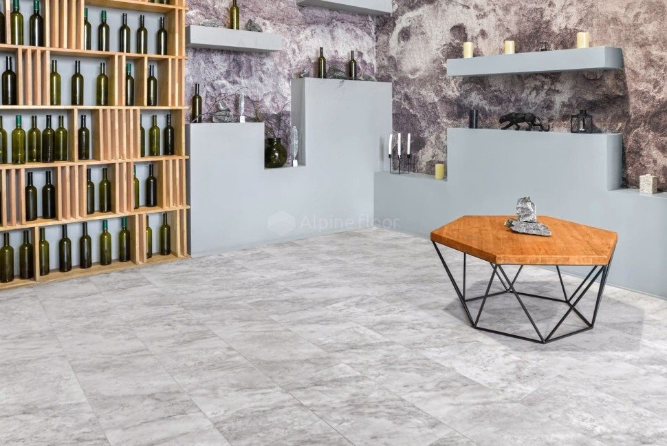 Виниловая плитка "Alpine Floor" Light Stone Чили (608*303*2,5 мм) — купить в Новом Уренгое
