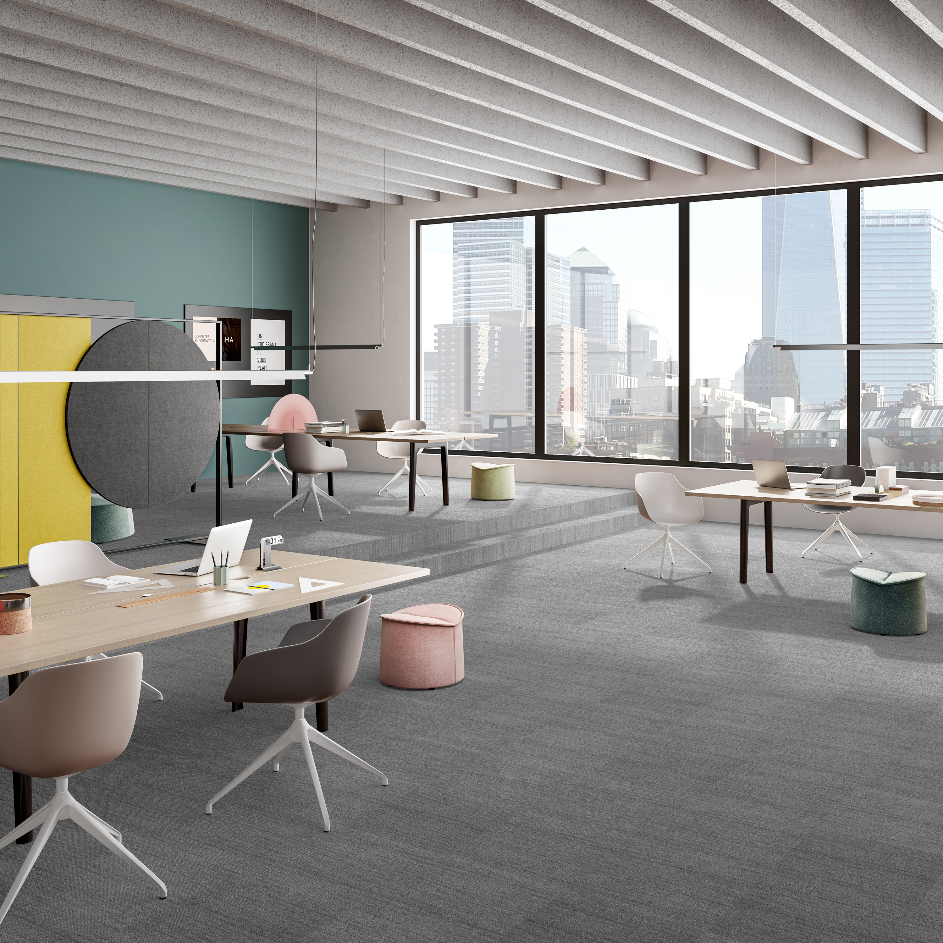 Ковровая плитка Marvel Tile 97 (500*500*6 мм) — купить в Новом Уренгое