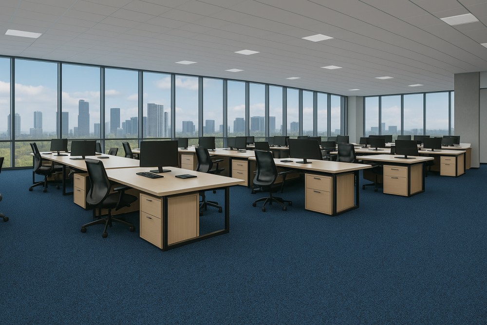 Ковролин Haima «Wilkins» Atom Blue 07 (3,66 м) — купить в Новом Уренгое