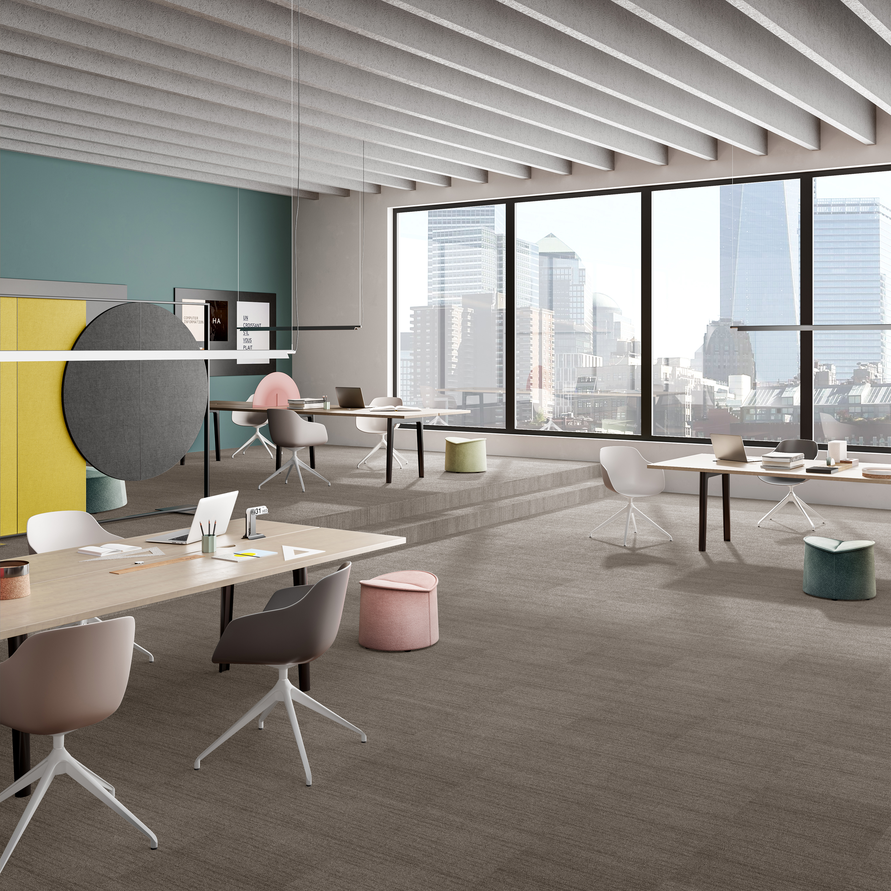 Ковровая плитка Marvel Tile 94 (500*500*6 мм) — купить в Новом Уренгое